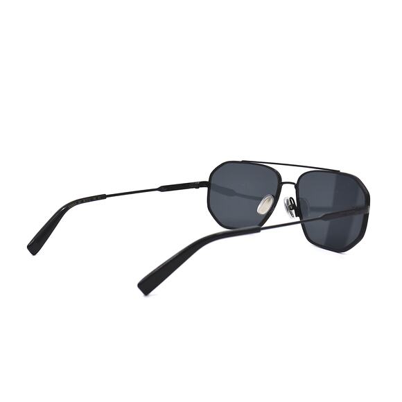 NEW SALVATORE FERRAGAMO SF303SLN 001 BLACK GREY AUTHENTIC SUNGLASSES - Picture 6 of 11